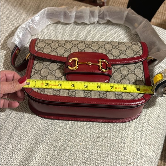 GUCCI HORSEBIT 1955 MINI SHOULDER BAG - Picture 2 of 8